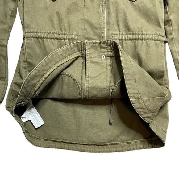 MNG MANGO Olive Green Women's Military Jacket Size XS - Picture 14 of 16